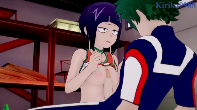 Kyoka Jiro ve Izuku Midoriya Spor Salonu deposunda yoğun seks yapıyor. – My Hero Academia Hentai