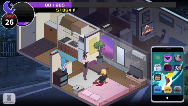 NTR Legend [v2.6.27] [GoldenBoy] Hentai Oyunu seksi tavşan kostümü