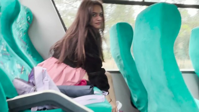 POV Sizden beni GERÇEK BİR OTOBÜSTE filme almanızı istiyorum ve neredeyse yakalanıyordum