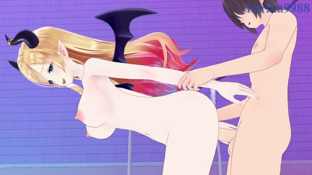 Yuzuki Choco ve ben bir aşk otelinde yoğun seks yapıyoruz. – Hololive VTuber Hentai