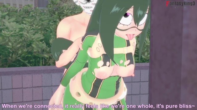 Tsuyu Asui parkta seks | My Hero Academia