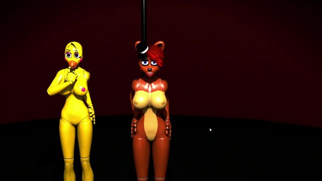 Fuck Nights At Fredrika's Üçüncü gün, 3 animatronik kız