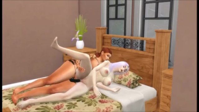 SIMS 4 HİKAYELERİ: ANNA EN İYİ ARKADAŞINA İLK LEZBİYEN DENEYİMİNİ YAŞATIYOR