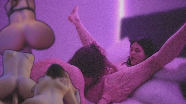 Üvey kız uyandıktan sonra 10 kez orgazm yaşıyor