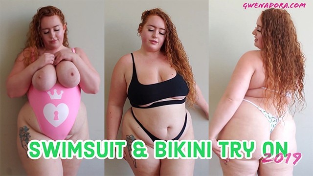 bbw mayo ve mikro bikini deneme – seksi moda şovu 2019