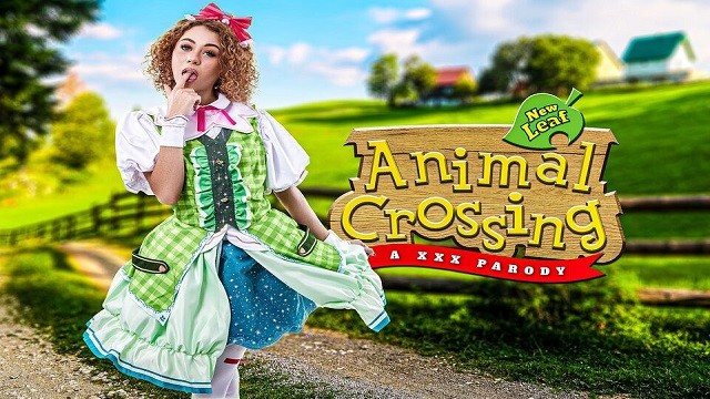 Allie Addison ANIMAL CROSSING Isabelle Her Dokunduğunda Kelebekler Hissediyor VR Porno