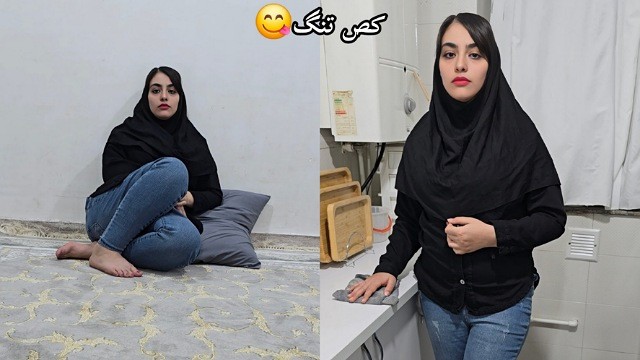 İranlı sıkı am, yeni seks, Farsça sohbet, uzun bir aradan sonra partnerimle harika bir seks yaptık.