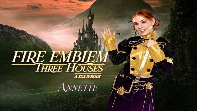 Madi Collins FIRE EMBLEM ANNETTE Olarak Orgazm VR Porno Sorununu Çözüyor