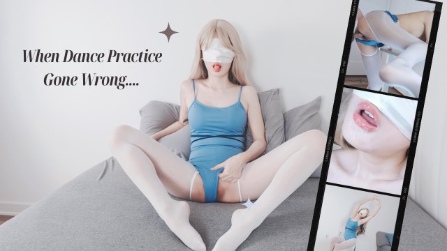 Dans pratiği ters gittiğinde……. Beyaz Taytlı Bale Mayosu