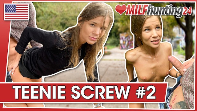 Sarah Kay Berlin'deki bir parkta beceriliyor! MILFHUNTING24