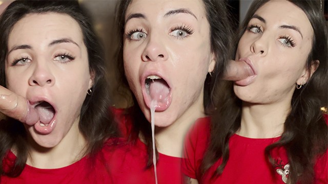 Yeni Yıl Dileğim – Sert Oral Seks