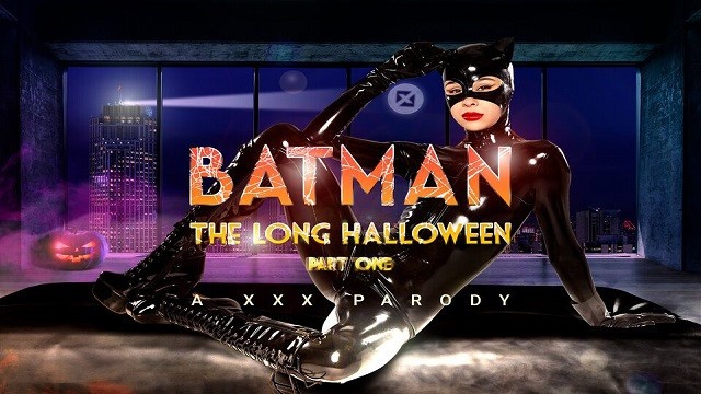 Kylie Rocket CATWOMAN Olarak THE LONG HALLOWEEN XXX VR Porno'da BATMAN'ı Nasıl Kooperatif Yapacağını Biliyor