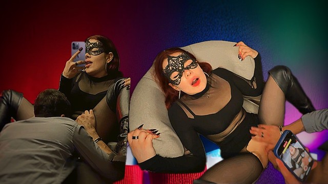 Deri Giyen Orospu Sikiliyor ve Boşaltılıyor 💦😈👅💋