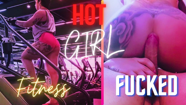 SÜPER SICAK KIZ TERLİ FITNESS / SERTLEŞMİŞ BİR AYGIR TARAFINDAN SİKİLDİ -SEXDOLL520