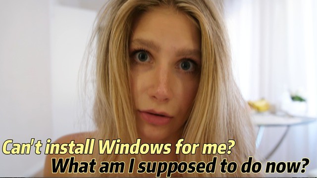 Kocam gitti, ben de komşuma Windows konusunda yardım etmek zorunda kaldım