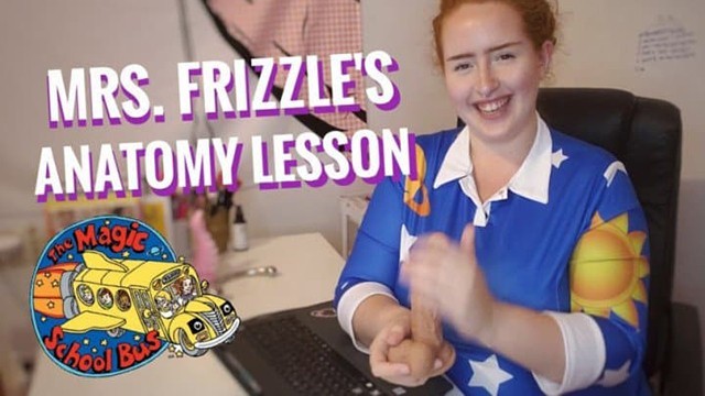 Bayan Frizzle sana cinsel eğitim veriyor, mastürbasyon talimatları veriyor